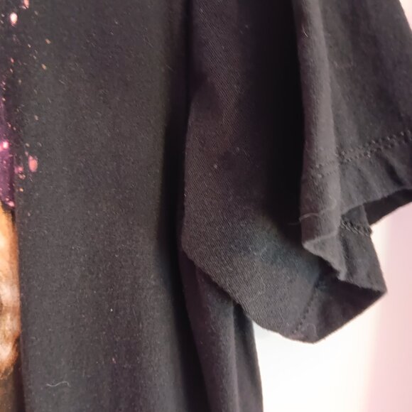 WALNUT 39TH WOMEN's 2012 BLACK CAT  SPACE TACO SHORT SLEEVE TEE LARGE - Picture 4 of 5